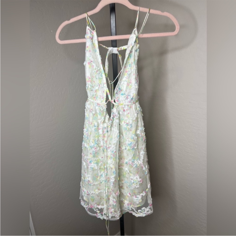 For love and lemons multicolor mini dress size medium